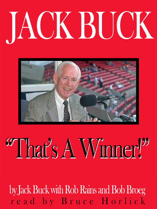 Title details for Jack Buck by Jack Buck - Available